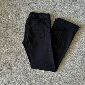 Vintage polo jean co jeans womens 8 black bootcut pants classic denim casual y2k